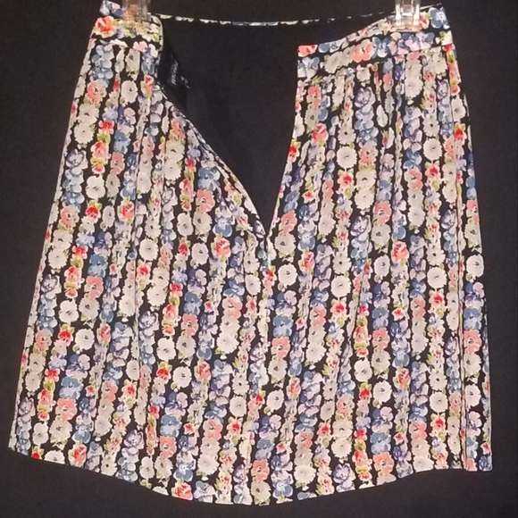 J. Crew Mercantile Floral Print Mini Skirt,  Size 00 - Picture 3 of 5